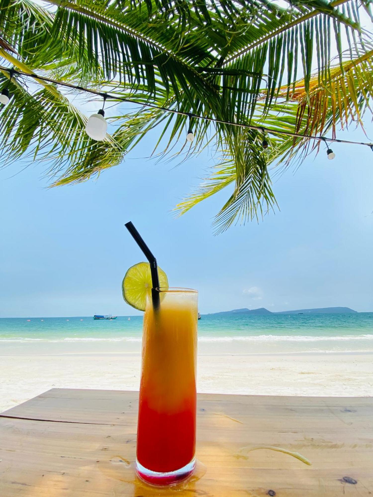Koh Rong Beach Hostel And Bungalows Kaoh Touch Экстерьер фото