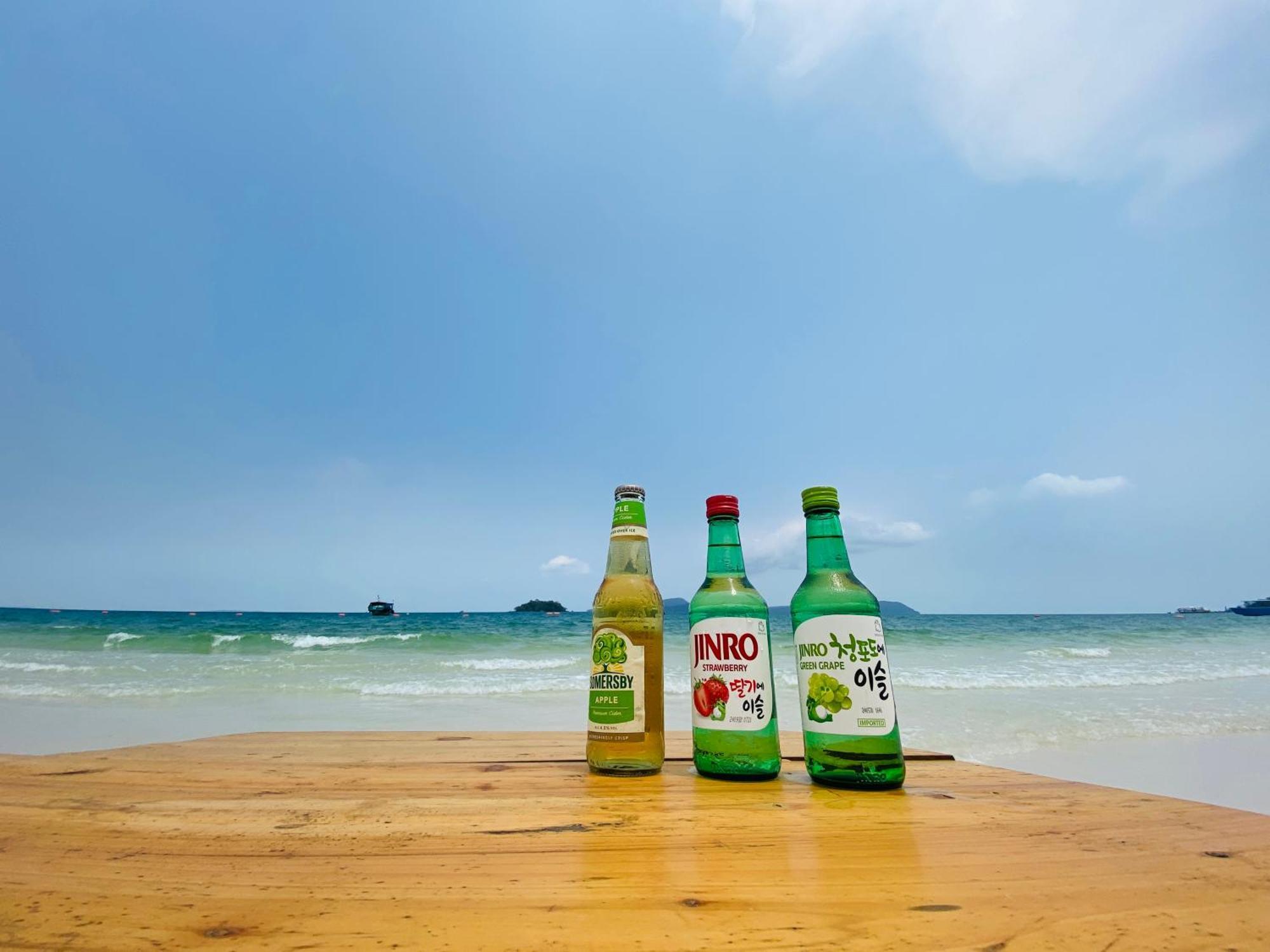 Koh Rong Beach Hostel And Bungalows Kaoh Touch Экстерьер фото